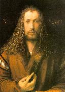 Albrecht Durer Self Portrait in a Fur Coat oil painting